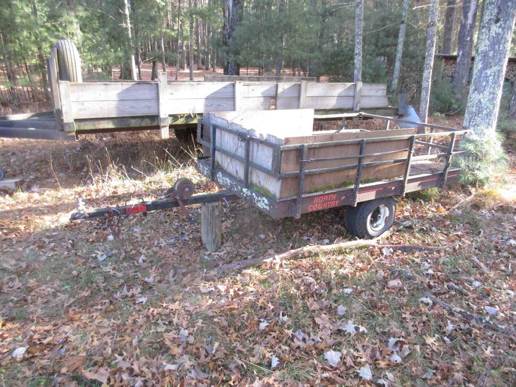North Country tilt bed trailer