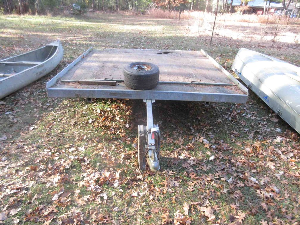 North Country 2-place snowmobile trailer