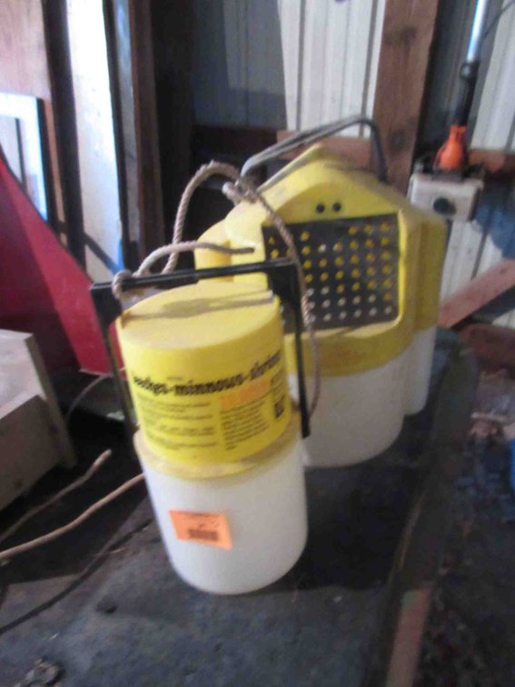 (2) Minnow pails