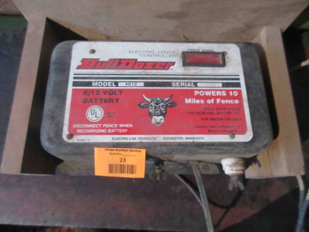 Bull Dozer electric fencer