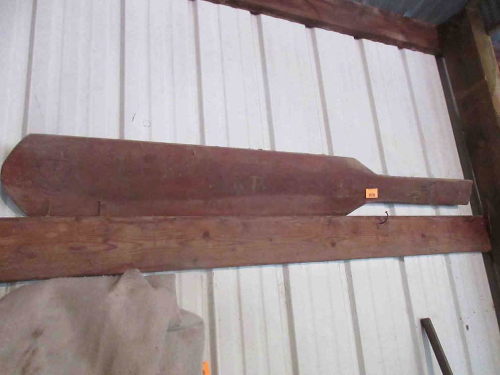 Fraternal wood paddle