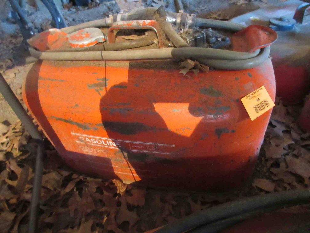 Boat gas tank