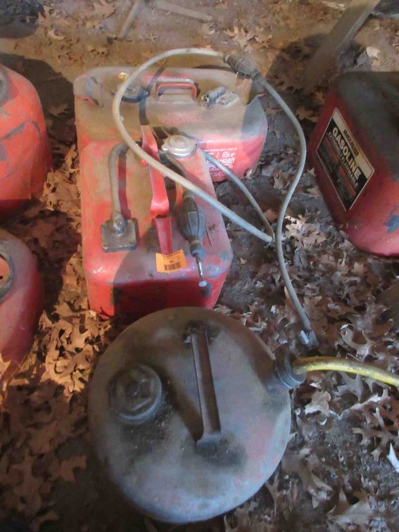 (3) Gas cans