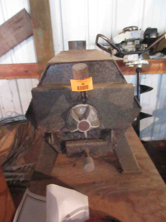 Small steel stove
