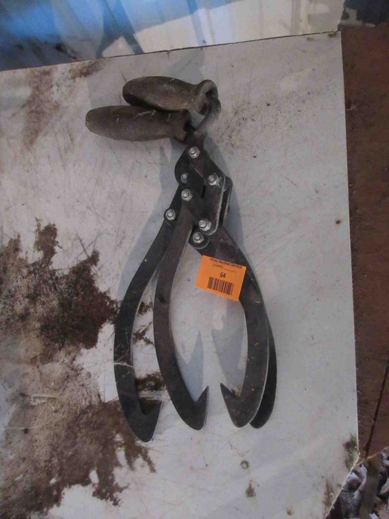 (2) Pairs of tongs