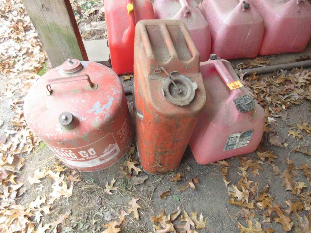 (3) Gas cans