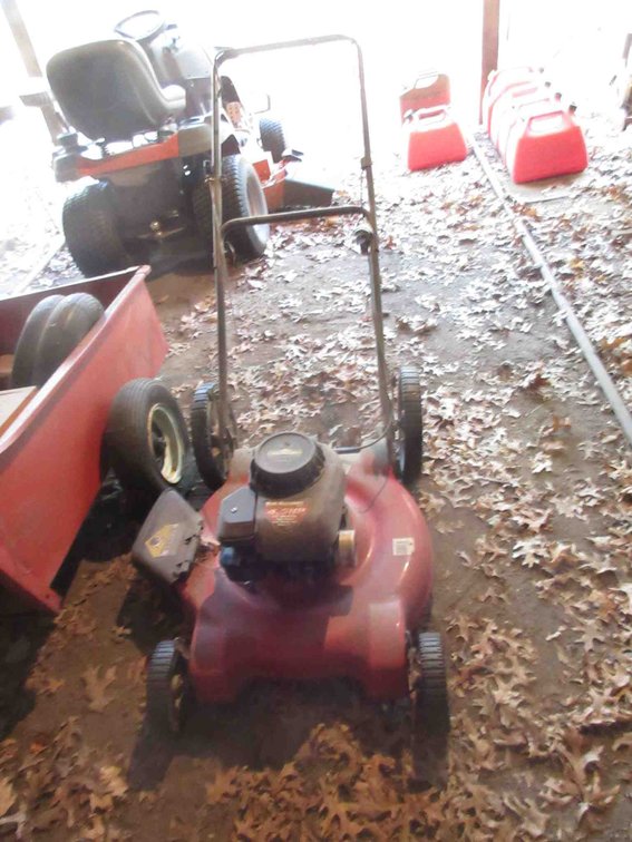 Yard Machines gas push mower