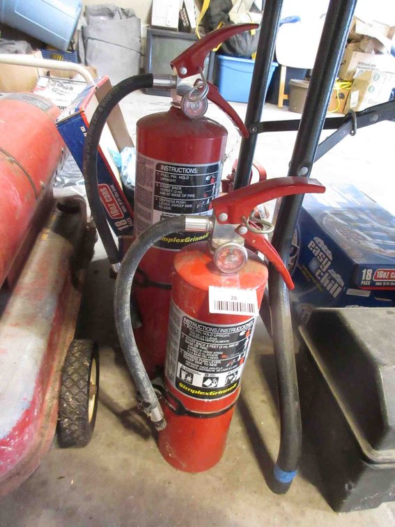 (2) Fire extinguishers