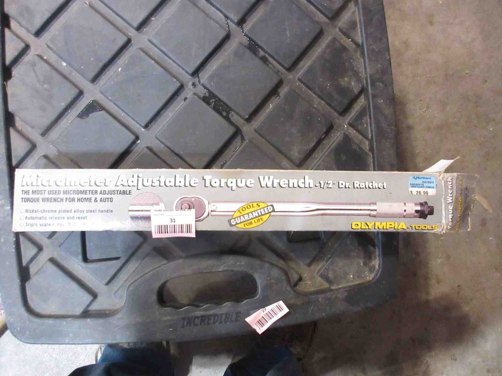 Olympia 1/2" torque wrench