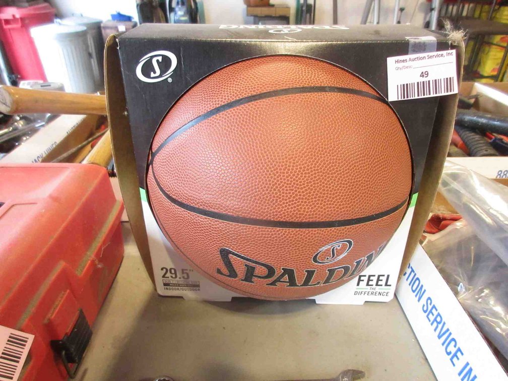 New Spalding basketball