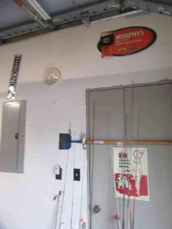 Group of signs on wall