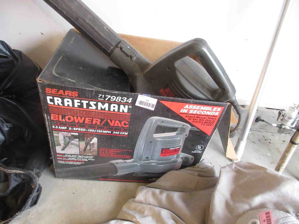 Craftsman electric blower/vac