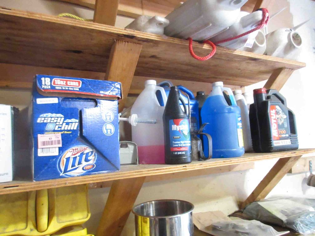 Group on shelf
