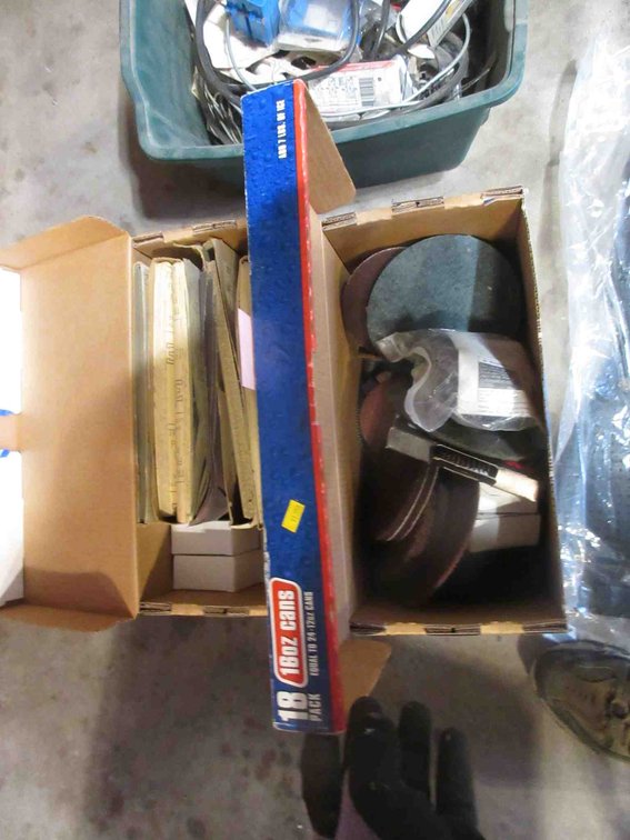 (2) Boxes of sandpaper