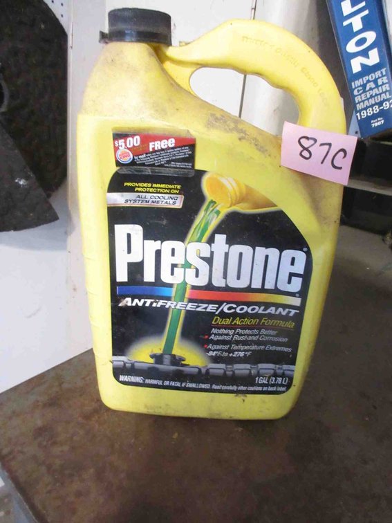 Prestone antifreeze