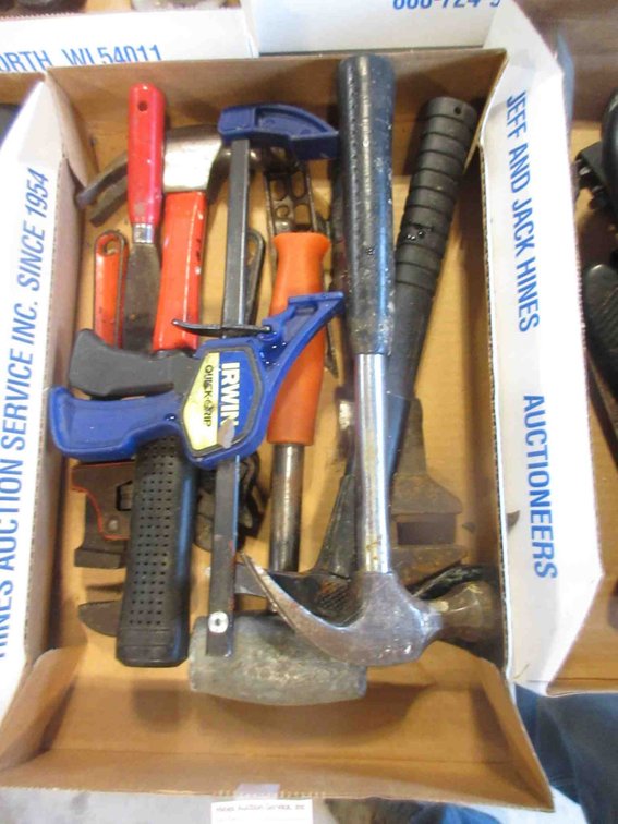Flat of tools