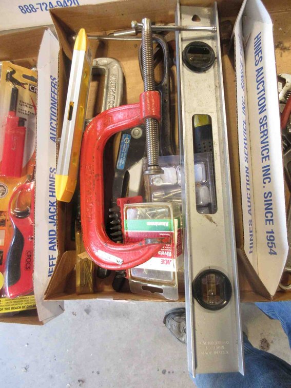 Flat of tools