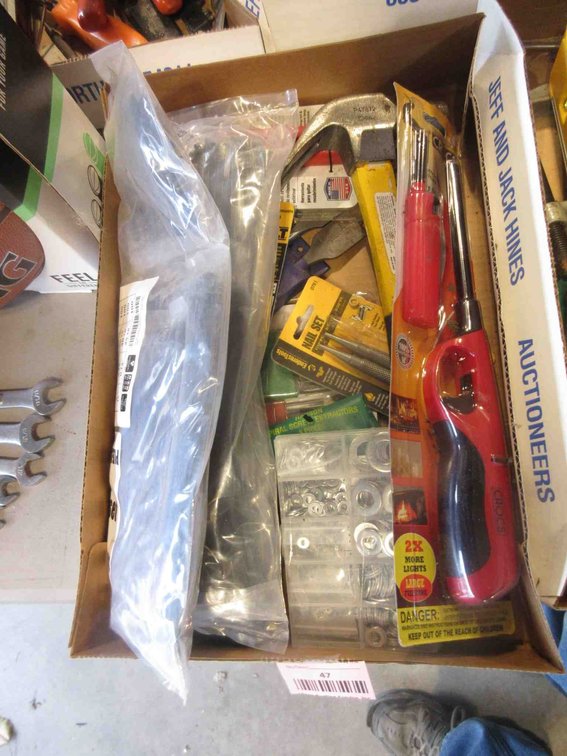 Flat of tools
