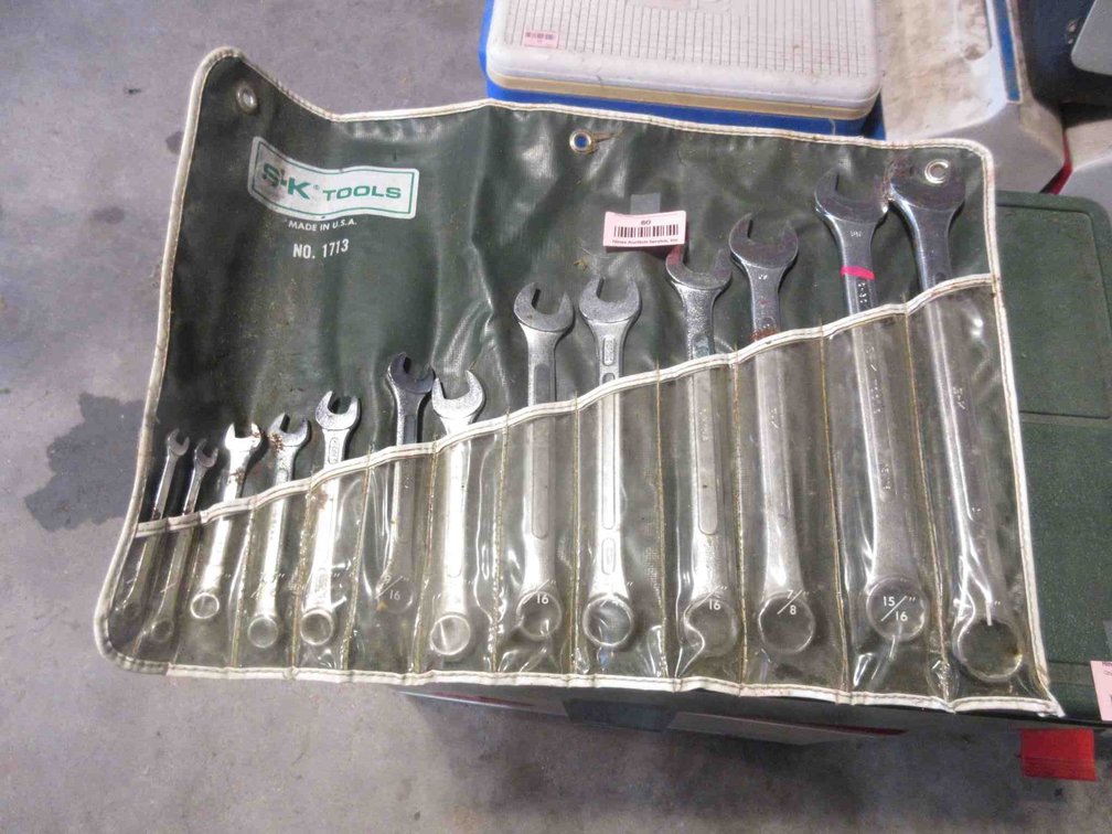 13-Piece SAE wrench set