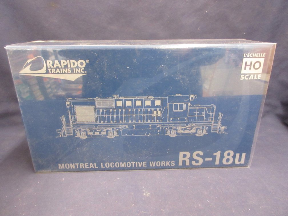 Rapido Trains Montreal Locomotive Works RS-18U HO scale locomotive