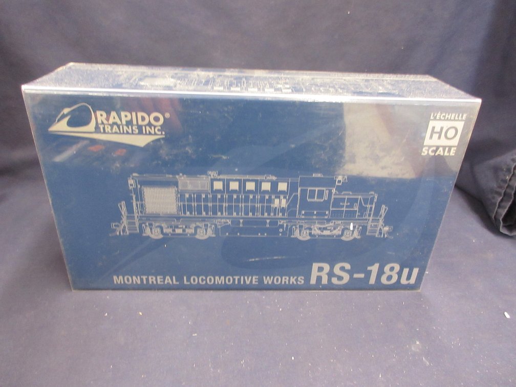 Rapido Trains Montreal Locomotive Works RS-18U HO scale locomotive