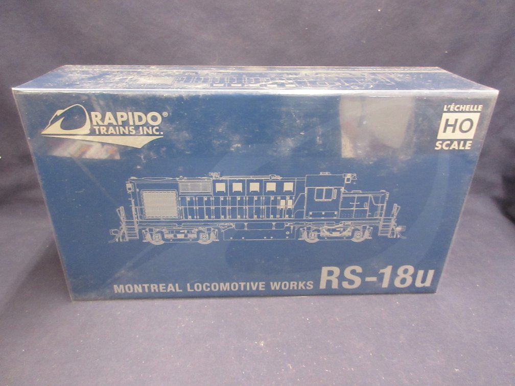 Rapido Trains Montreal Locomotive Works RS-18U HO scale locomotive