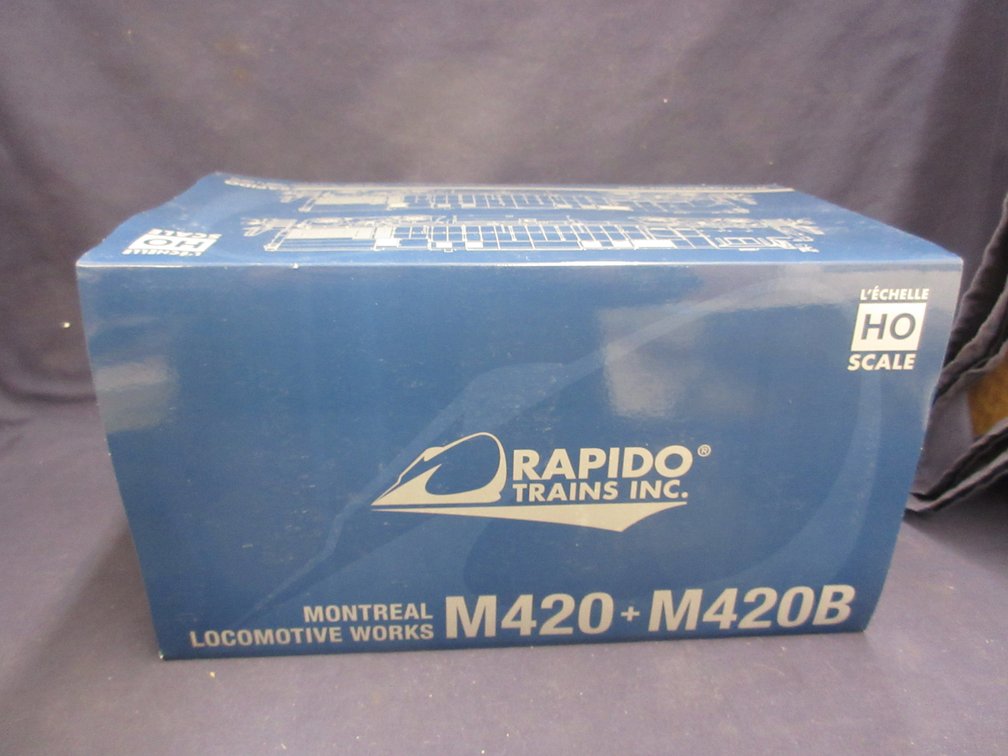Rapido Trains Montreal Locomotive Works M420 and M420B HO scale locomotives