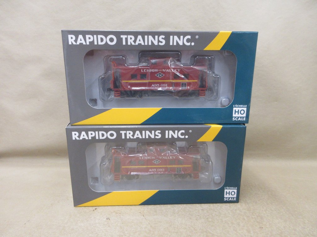 (2) Rapido Northeastern HO scale caboose 