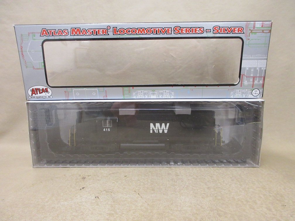 Atlas Silver HO scale C420 Norfolk & Western locomotive #415