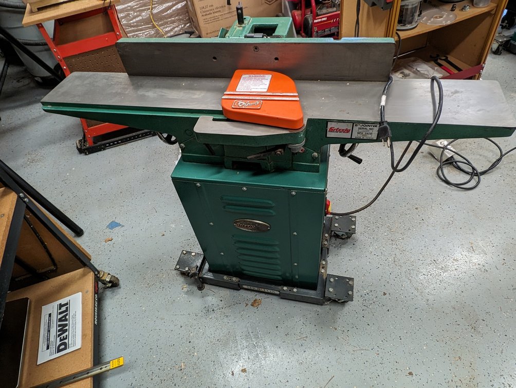 Grizzly Heavy Duty Jointer 