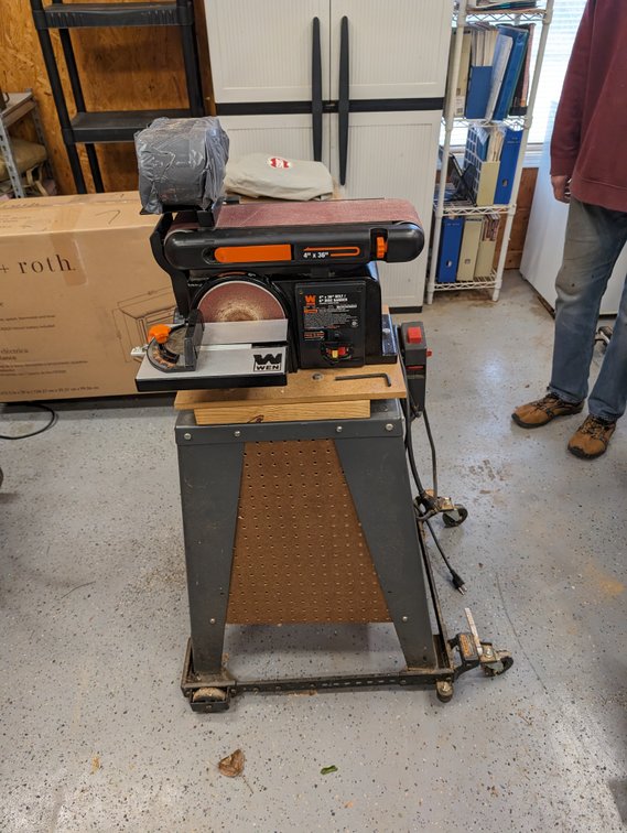 Belt and Disc Sander 