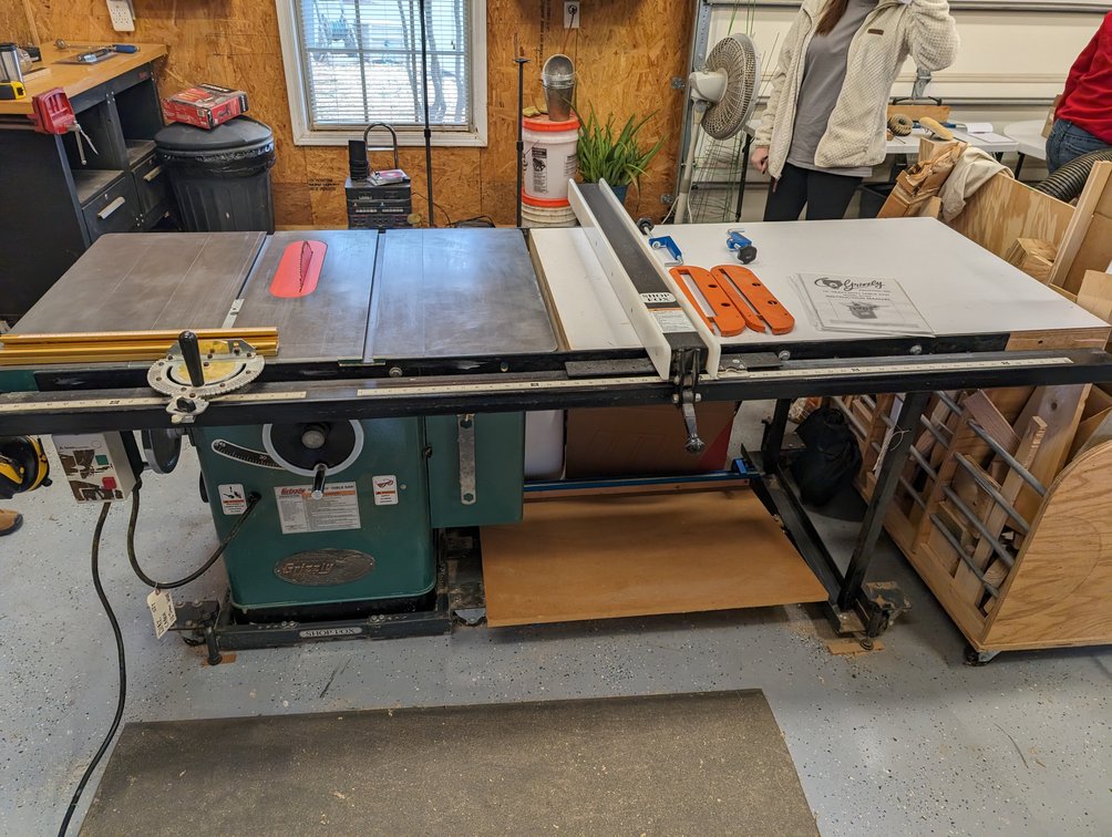 Grizzly 10in Table Saw 