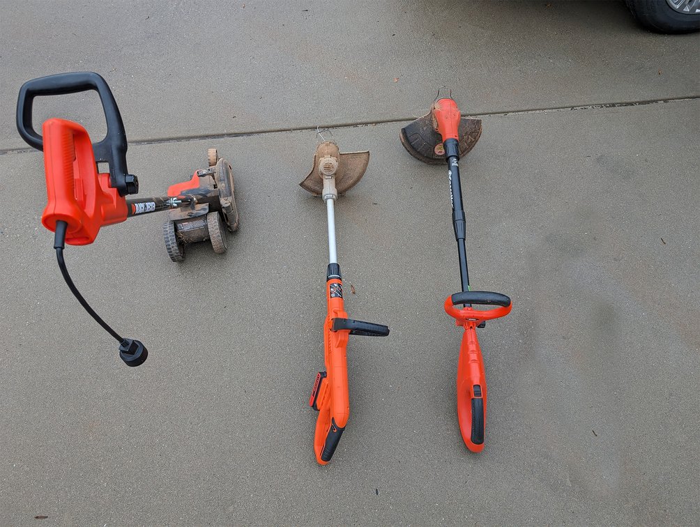 Black & Decker Electric Edger – Weed Eater (2) 