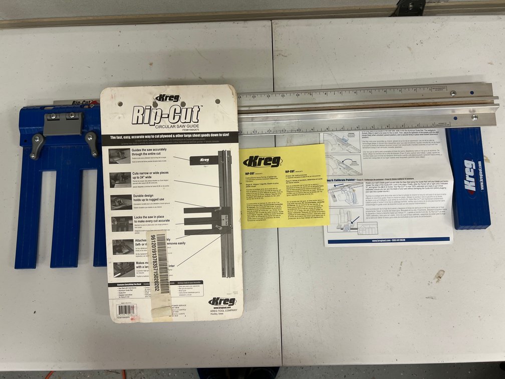 Rip Cut Circular Saw Guide 