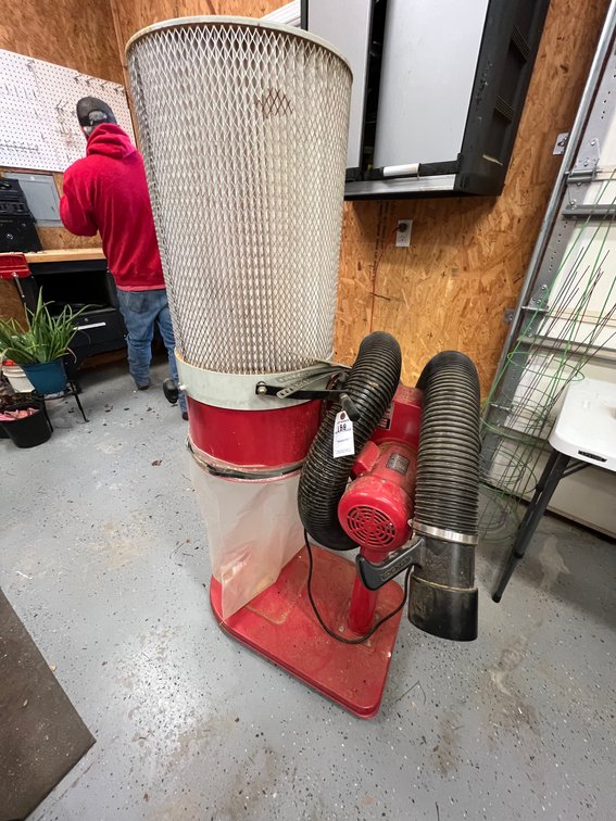 Two Stage Vacuum  Penn State Industries Heavy Duty Dust Collection System 