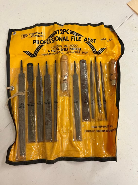 12 pc Professional File Asst