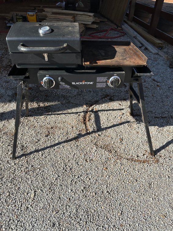 Blackstone Grill and Griddle combo 