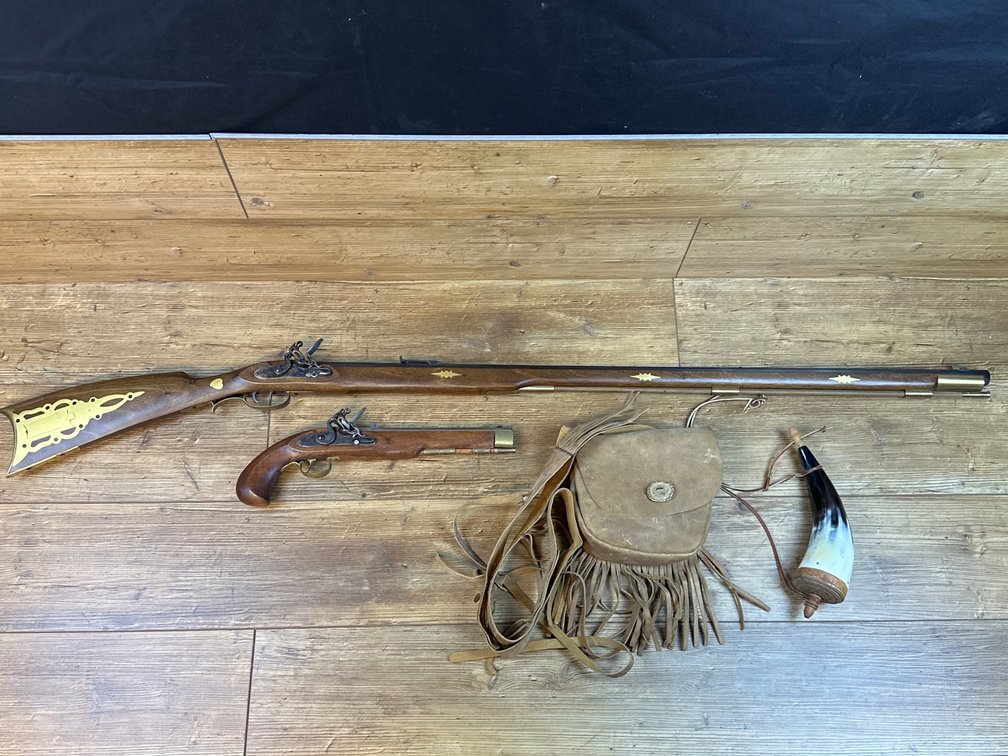 Traditions flit lock rifle pistol kit