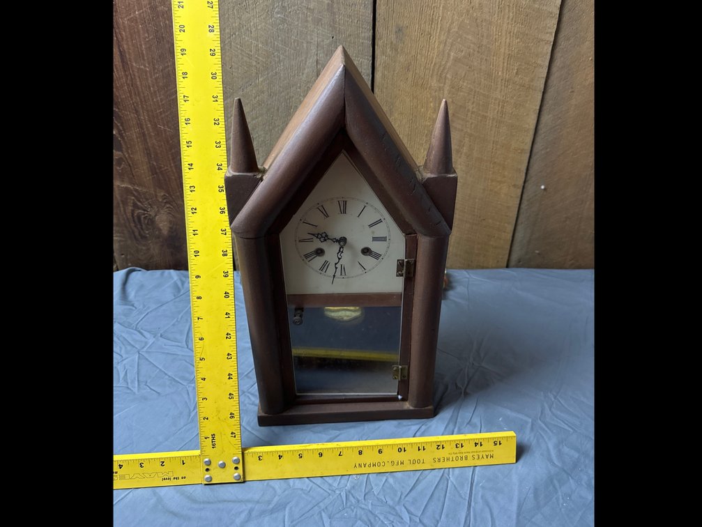 Wooden clock