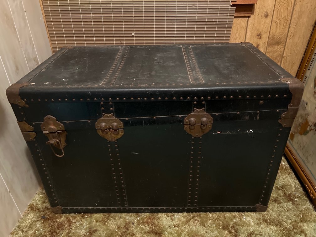 Vintage Wardrobe Trunk