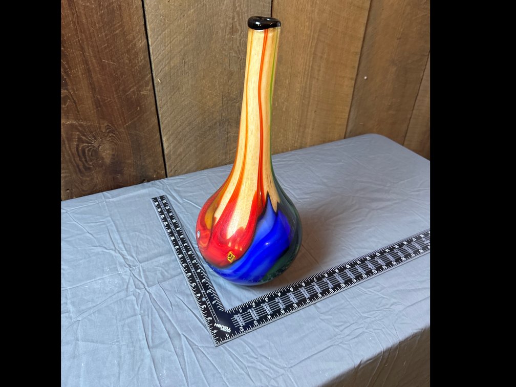 Murano Salvatore 17.5" Hand Blown Vase