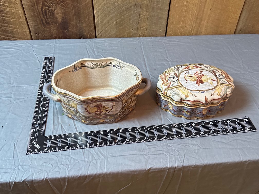 Hand Painted Ceramic Dishes