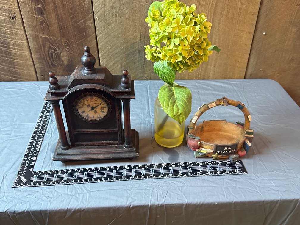 Clock and decor
