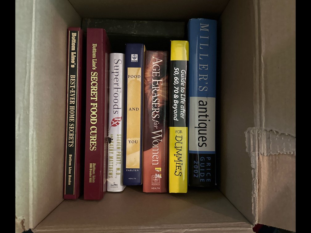Aging books 
