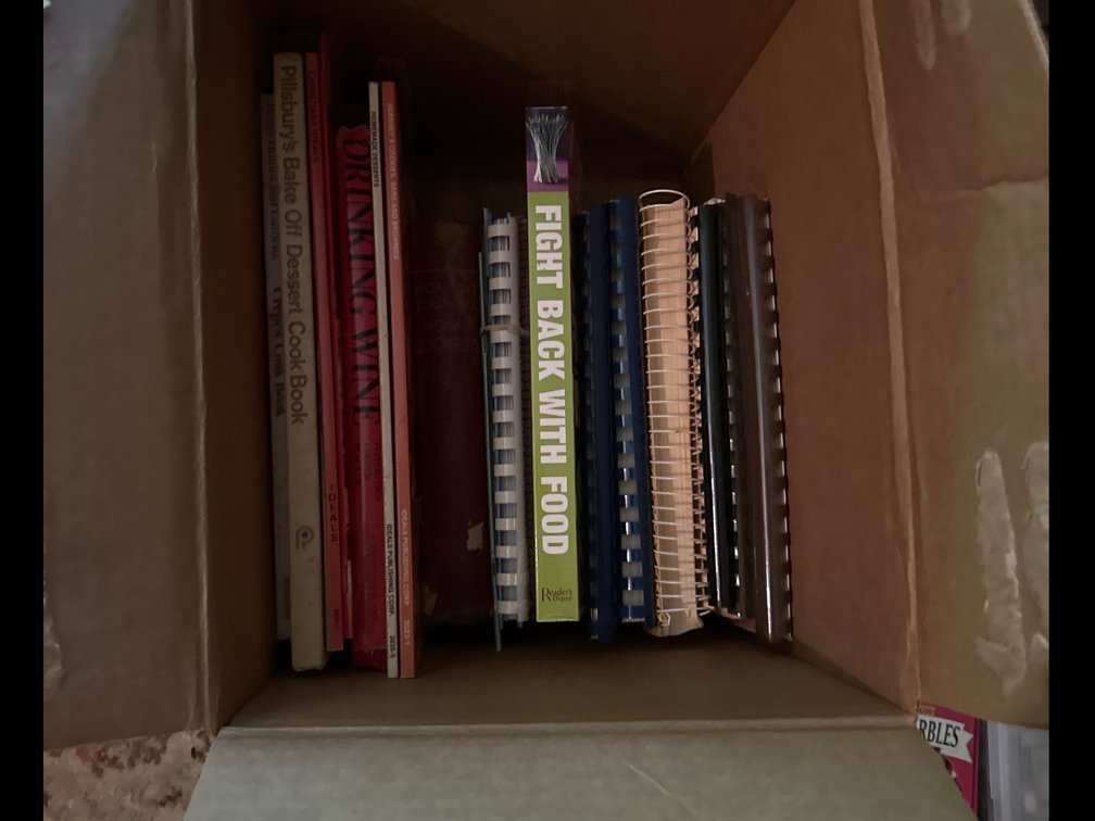 Bar tender and cook books 