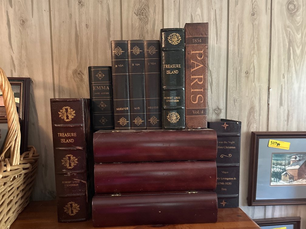 Book storage boxes 