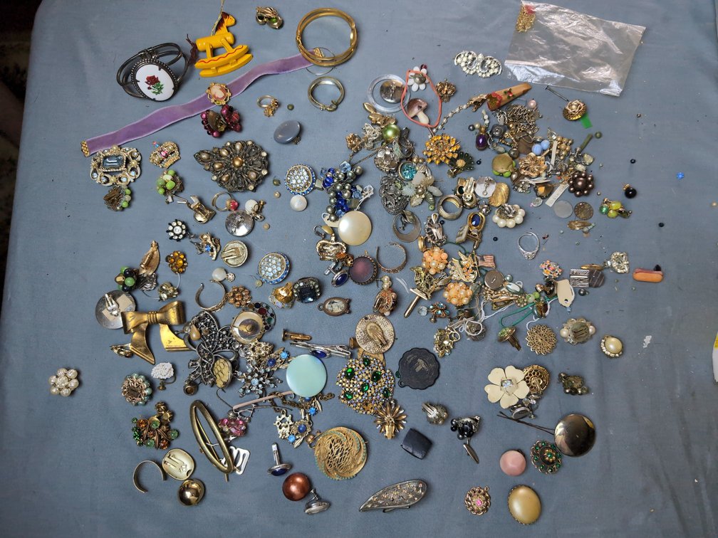 Pins, rings, and bracelets 