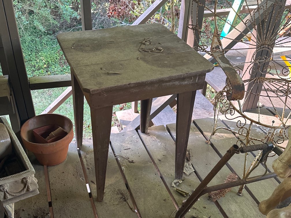 Wooden table 