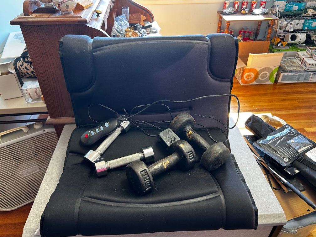 Massage Chairs with exercise weights