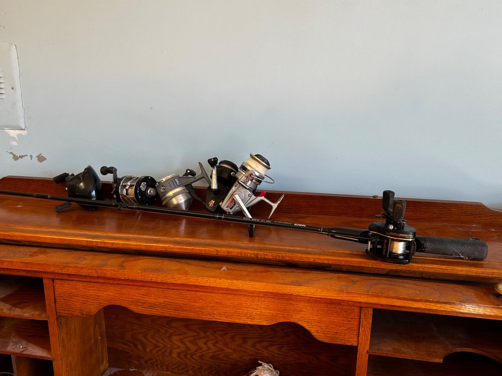 Daiwa Magforce Reel on Zebco Rod with other Reels
